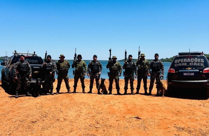 BPFRON deflagra operação na região de fronteira