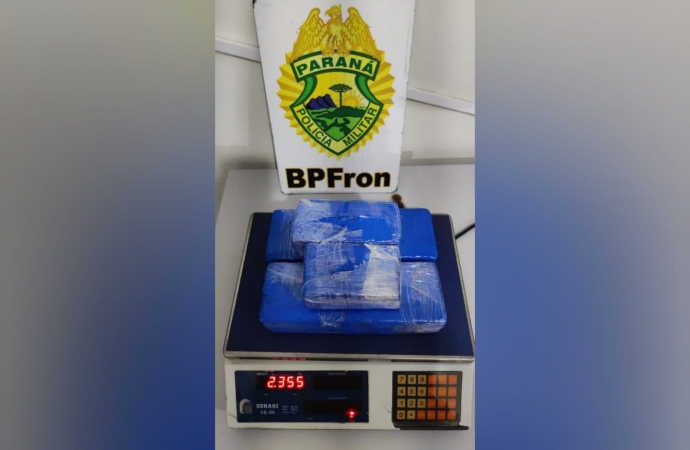 BPFRON detém homem com droga presa ao corpo em São Miguel do Iguaçu