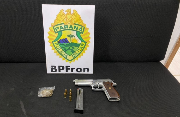BPFron e BOPE apreendem em Santa Helena arma de fogo e detém quatro pessoas