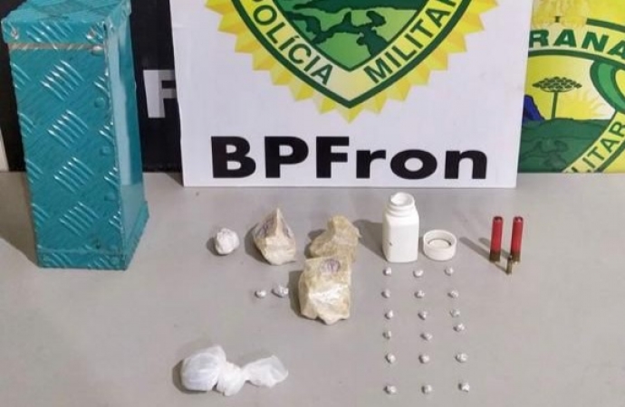 BPFRON encaminha três indivíduos por tráfico de drogas e posse irregular de munição em Guaíra