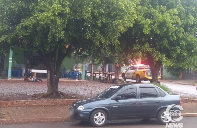 Briga deixa dois homens feridos no Portão do Ocoí em Missal