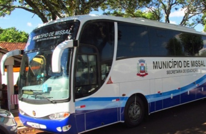 Cadastro para o transporte universitário está disponível em Missal para 1º semestre de 2021