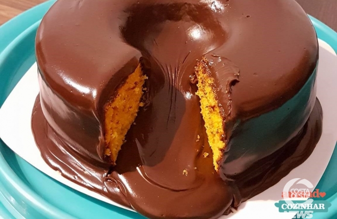 Calda de chocolate para bolos PERFEITA