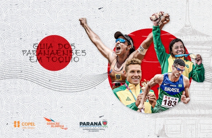 Calendário: confira as datas em que os atletas paranaenses competirão em Tóquio