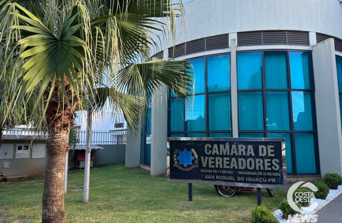 Câmara municipal de São Miguel do Iguaçu realiza 11ª sessão e vereadores destacam 100 dias de atuação