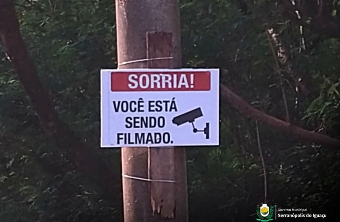Serranópolis: Câmeras são instaladas na Antiga Pedreira após reincidência de descarte ilegal de lixo