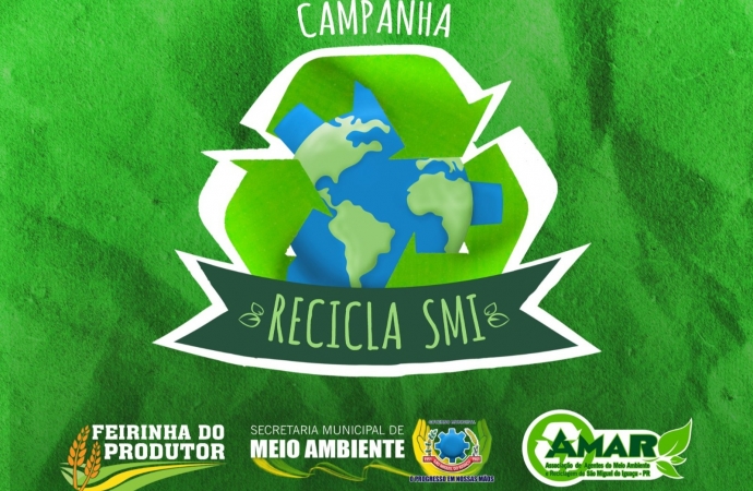 Campanha Recicla São Miguel retornará neste sábado (11)