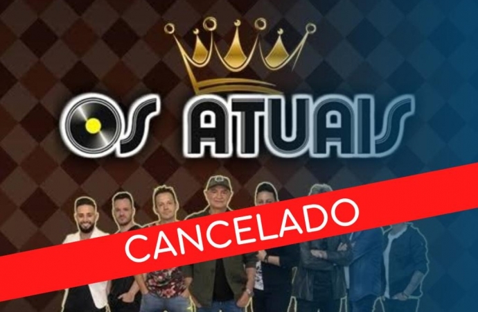 Cancelado show baile com Os Atuais em Entre Rios do Oeste; Nova data será agendada