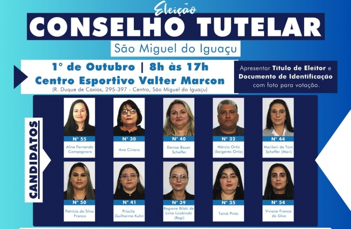 Candidatos ao Conselho Tutelar continuam em campanha para a eleição do dia 01º de outubro