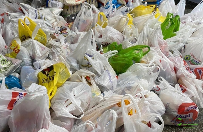 Carnaval de Santa Helena arrecada mais de duas toneladas de alimentos com ingresso solidário