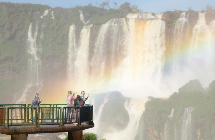Carnaval será com muita água nas Cataratas do Iguaçu