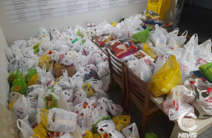 Carnaval Terra das Águas arrecadou cerca de duas toneladas de alimentos em Santa Helena