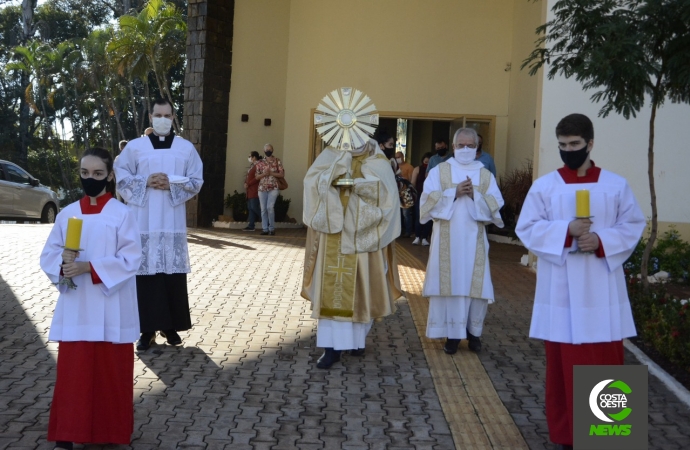 Celebrações de Corpus Christi em Medianeira mostrou a fé dos católicos
