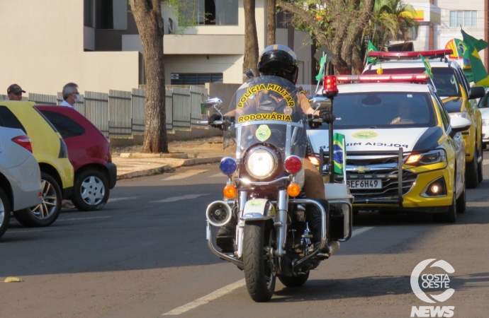 Celebrando os 199 anos de Independência do Brasil, desfile reúne entidades e empresas em Santa Helena