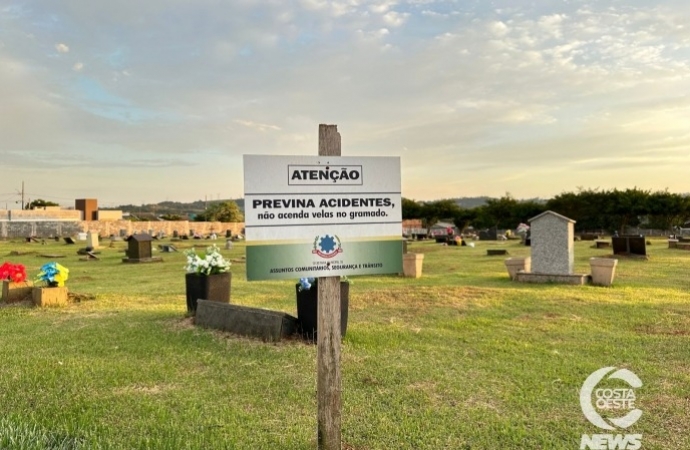 Cemitérios de São Miguel do Iguaçu têm prazo para reformas e horários de missas