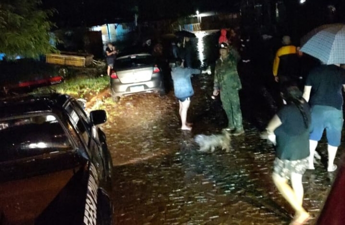 Chuvas Severas castigam São Miguel do Iguaçu e região