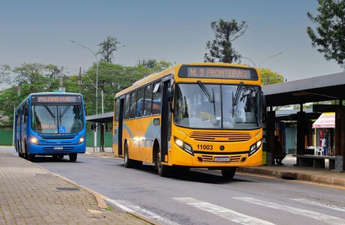 Cinco linhas do transporte coletivo de Foz do Iguaçu vão operar de graça neste sábado (23)