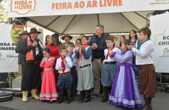 Cinco mil pessoas passaram pela 2ª edição da Feira ao Ar Livre de Santa Terezinha de Itaipu