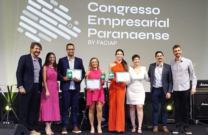 Cojem de Santa Helena é certificado com Selo Araucária em congresso empresarial