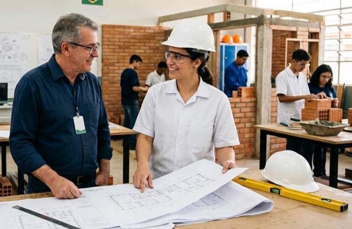 Colégio Estadual Castelo Branco lança novo curso técnico em Edificações em São Miguel do Iguaçu