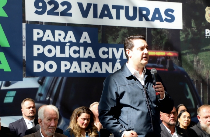 Com 922 novas viaturas, Polícia Civil do Paraná terá maior renovação de frota da história