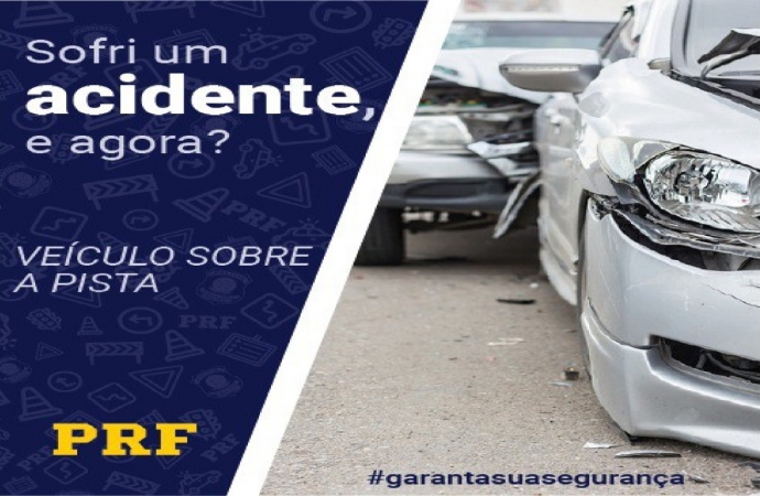 Com fim das concessões, PRF orienta motoristas sobre como agir em casos de acidentes