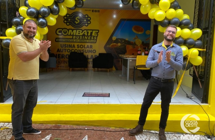 Combate Business inaugura escritório em Santa Helena e fará 10 sorteios de R$ 100,00