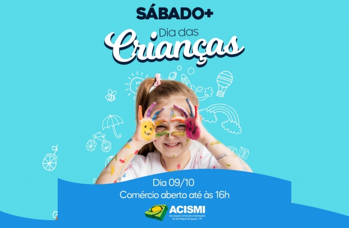 Comércio de São Miguel vai atender sábado (09) até as 16horas