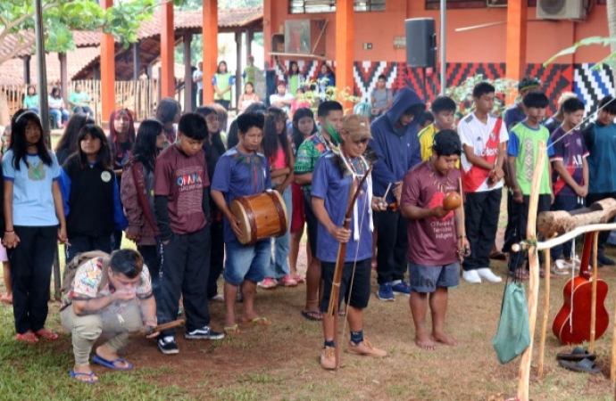 Comunidade Tekohá Ocoy realiza abertura da 23º Semana Cultural Indígena