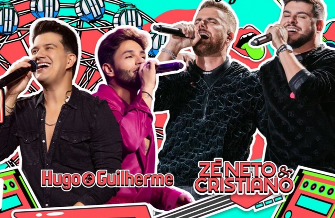 Confirmado Ze Neto e Cristiano e Hugo e Guilherme na Fespop Festival