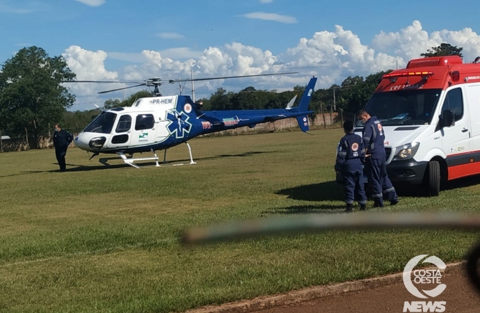 Consamu transfere idosa de Santa Helena para Toledo (vídeo)