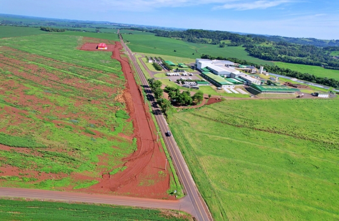 Construção de via marginal melhora acesso ao Monumento de Nossa Senhora Aparecida na PR-497