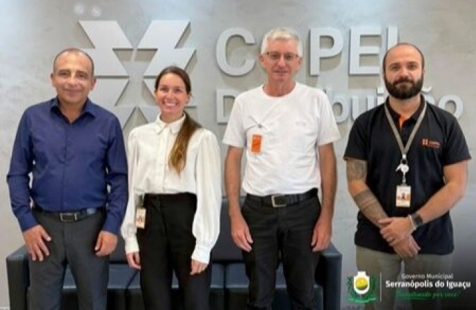 Copel e Governo Municipal de Serranópolis do Iguaçu alinham parceria para reduzir impacto da vegetação sobre a rede elétrica