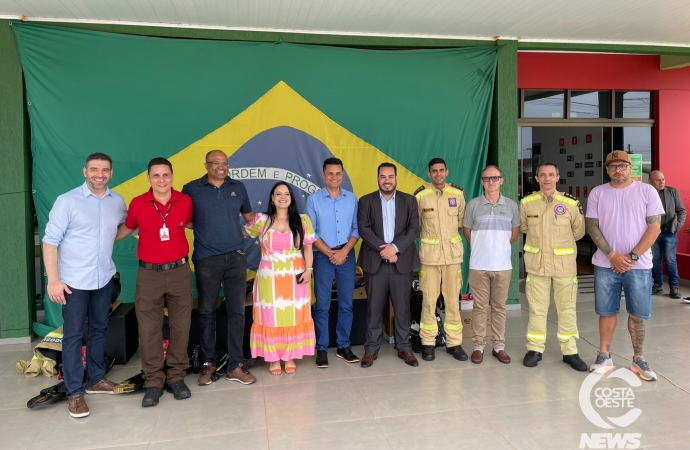 Corpo de Bombeiros de Medianeira recebe equipamentos novos e modernos