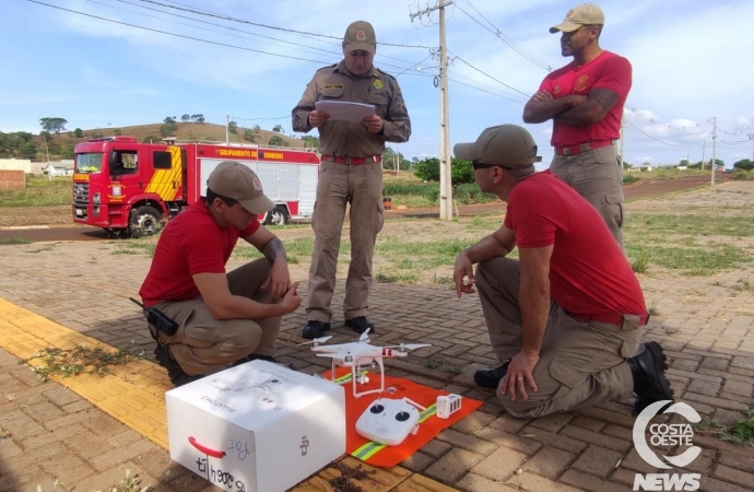 Corpo de Bombeiros de São Miguel recebe drone para auxiliar no combate e monitoramento de queimadas