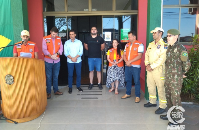 Corpo de Bombeiros e Defesa Civil de Medianeira recebem equipamentos