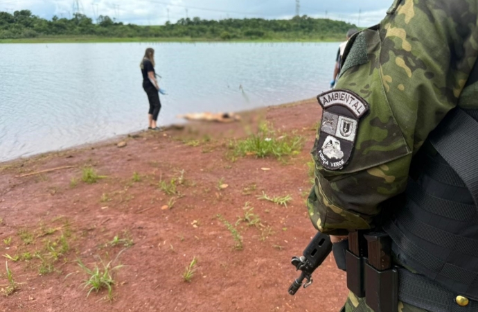 Corpo encontrado às margens do Lago de Itaipu