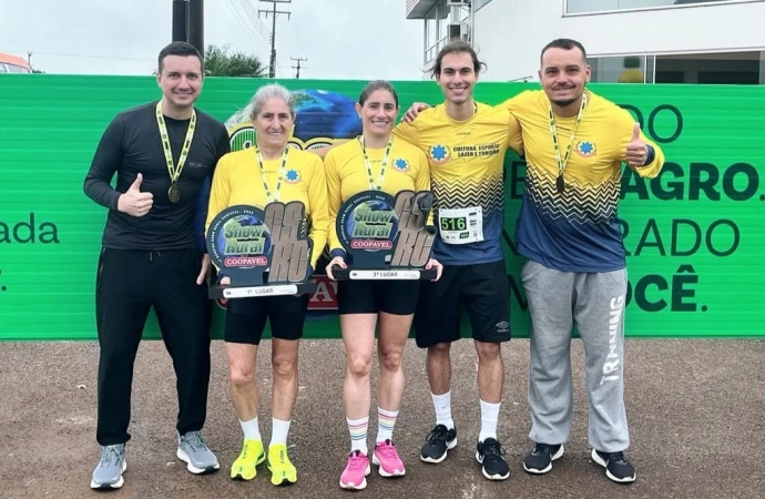 Corredoras de São Miguel Runners se destacam na Corrida Show Rural em Cascavel