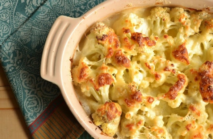 Couve-flor gratinada fácil