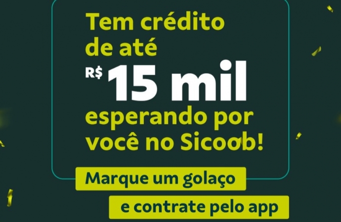 Crédito Torcedor: Sicoob libera até R$ 15 mil com contratação 100% online