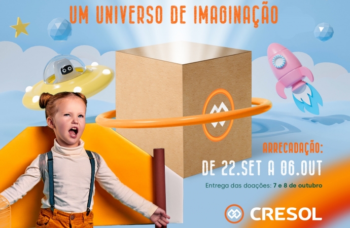 Cresol inicia campanha de arrecadação de brinquedos