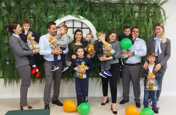 Cresol conexão promove manhã especial para filhos de colaboradores, em São Miguel do Iguaçu