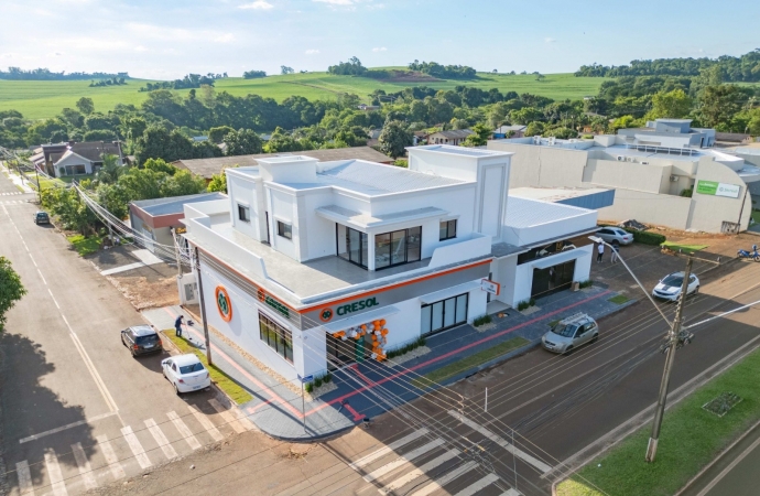 Cresol reinaugura agência em Serranópolis do Iguaçu (PR)