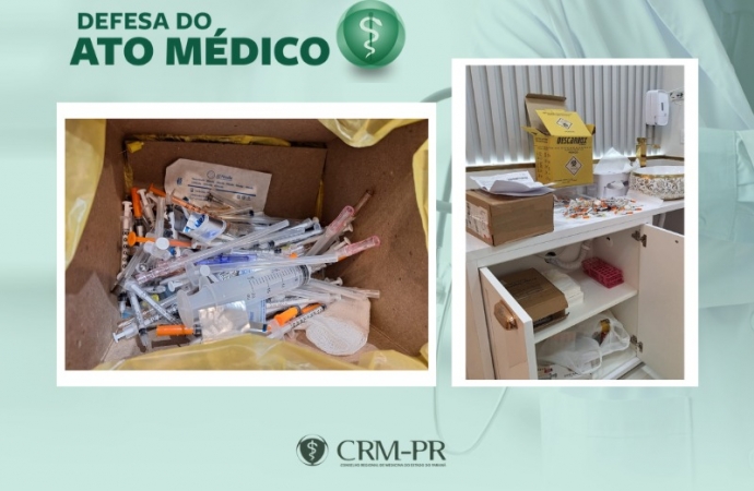 CRM-PR realiza ações de fiscalização em defesa do ato médico em Foz do Iguaçu e Medianeira
