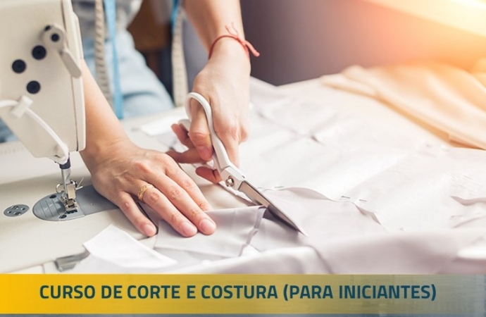 Curso de Corte e Costura está com inscrições abertas em Santa Helena