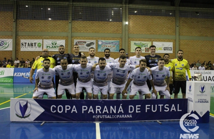 De virada, Santa Helena Futsal aplica 5x2 no Pato Futsal e larga na frente na semifinal da Copa Paraná