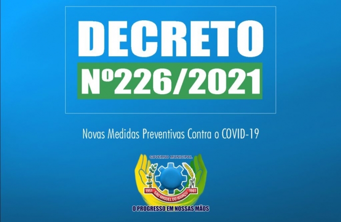 Decreto detalha medidas preventivas adotadas em São Miguel do Iguaçu