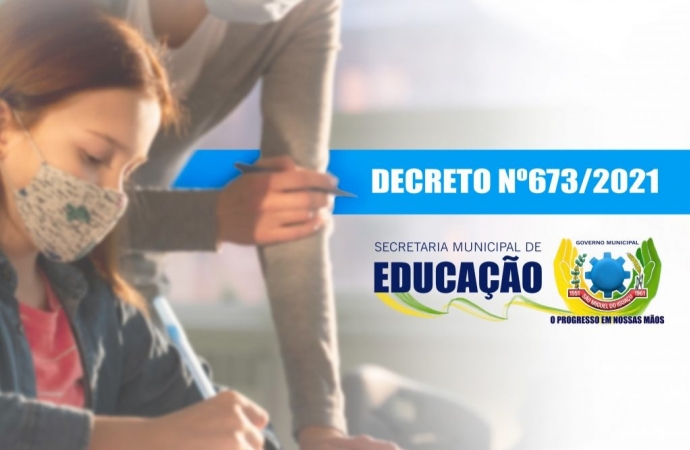 Decreto prioriza ensino presencial e regulamenta ensino remoto em São Miguel do Iguaçu