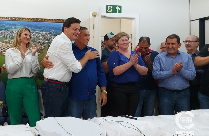 Deputado Federal Sandro Alex visita São Miguel do Iguaçu para ver andamento das obras da PR 497