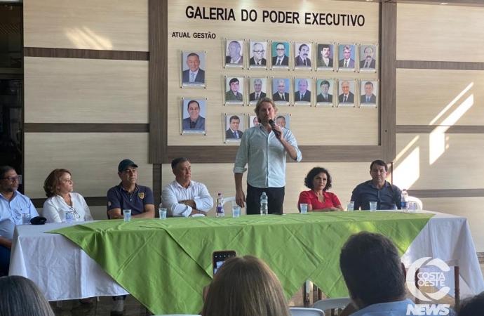 Deputado Zeca Dirceu anuncia recursos e destaca obras do governo federal no oeste do Paraná
